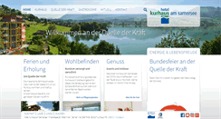 Desktop Screenshot of kurhaus.info